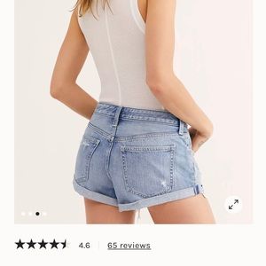 Free People Jean Shorts!